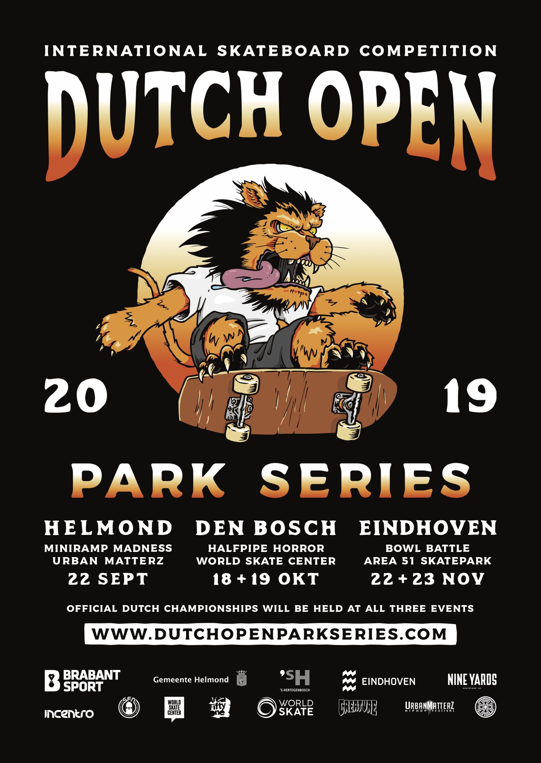 Internationale skateboard top naar Nederland voor Dutch Open Park Series